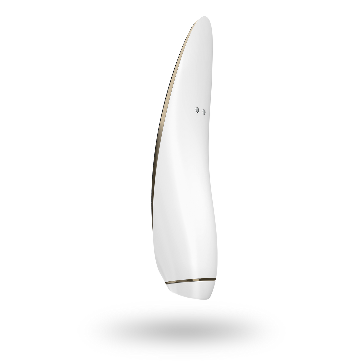 Satisfyer Luxury Air Pulsation + Vibration - Gold & Black Leather