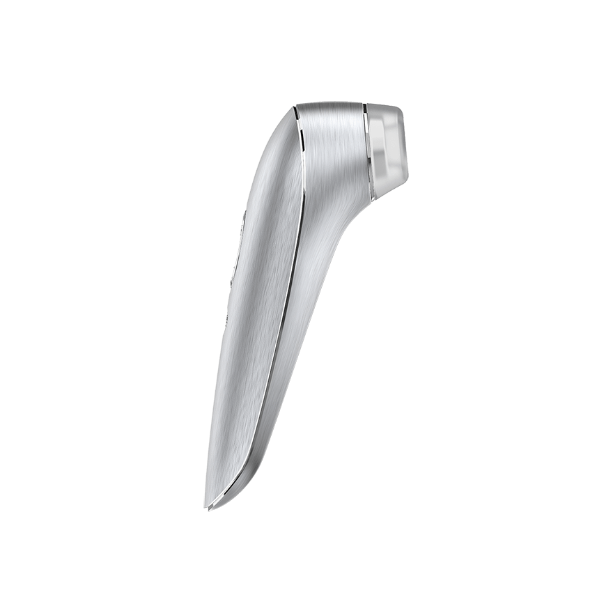 Satisfyer Luxury Air Pulsation + Vibration - Pure Aluminum