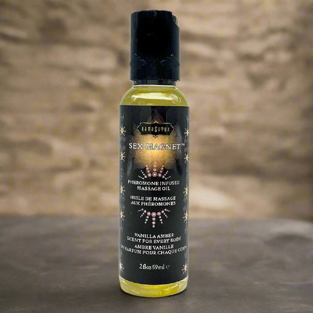 Sex Magnet Blue Lotus Pheromone Massage Oil by Kama Sutra