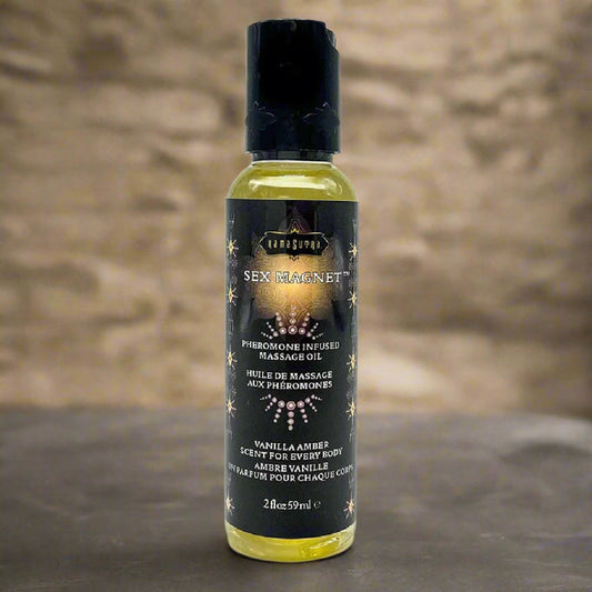 Sex Magnet Blue Lotus Pheromone Massage Oil by Kama Sutra