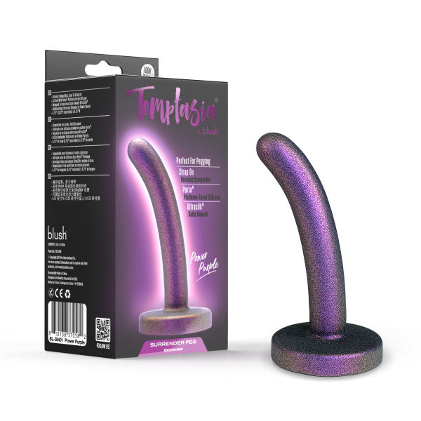 Surrender Slim 4.75 Inch Silicone Beginner & Pegging Dildo