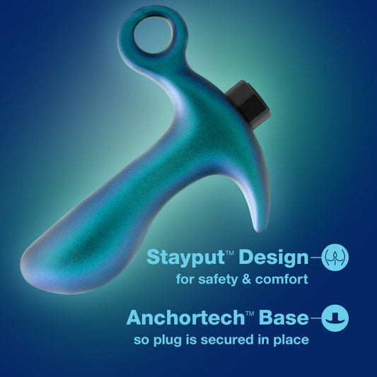 Teleportation Vibrating Silicone Prostate Massager & Butt Plug
