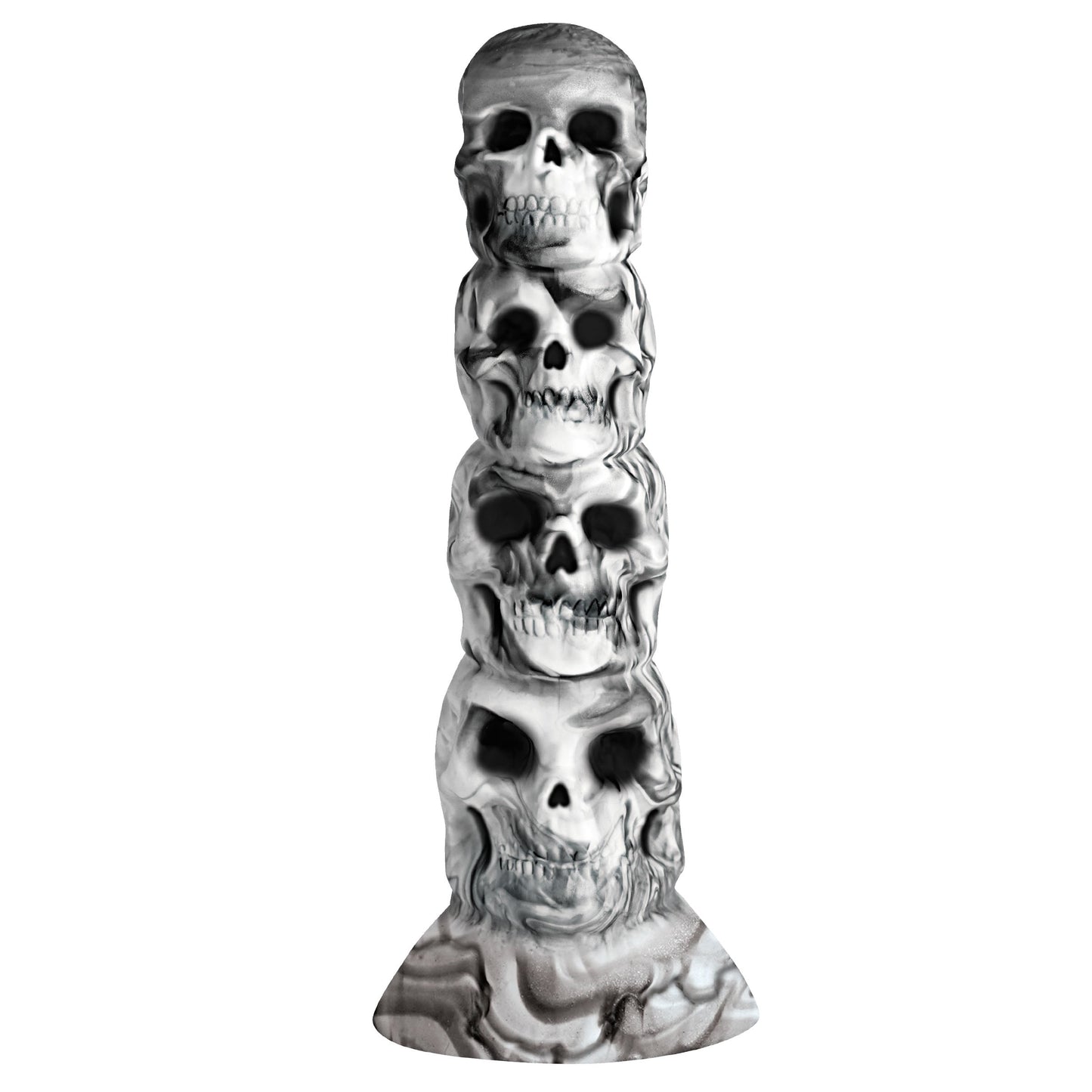 Tower of Doom Silicone Skull Dildo