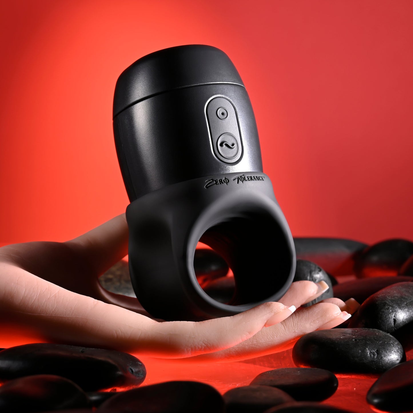 Wet It Be Hand Held Vibrating Masturbator with Lube Dispenser