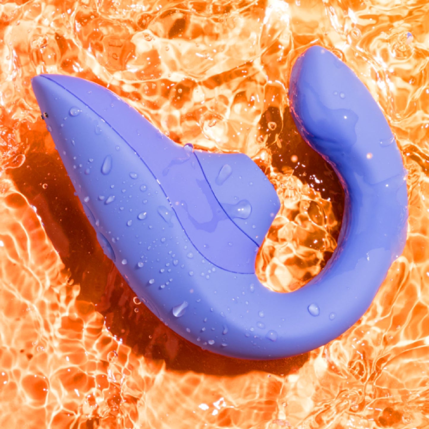Womanizer Blend  Pleasure Air Clitoral & G-Spot Rabbit - Blue