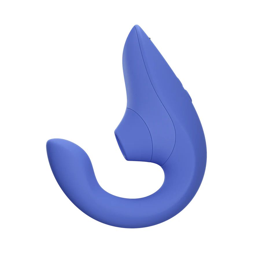 Womanizer Blend  Pleasure Air Clitoral & G-Spot Rabbit - Blue