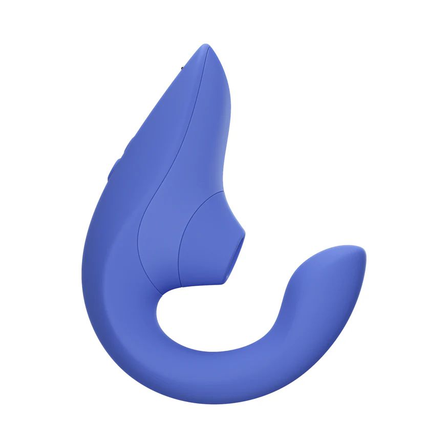 Womanizer Blend  Pleasure Air Clitoral & G-Spot Rabbit - Blue