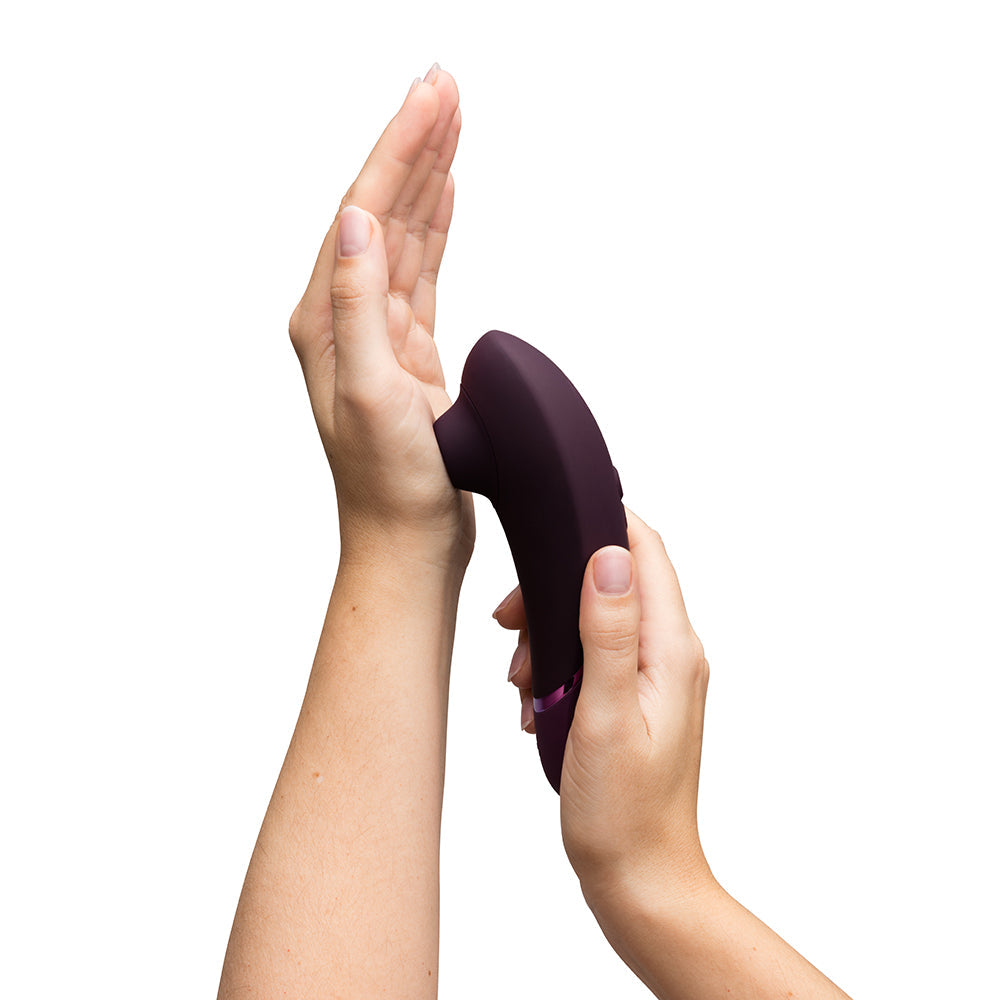 Womanizer Next  Pleasure Air Clitoral Vibrator - Plum
