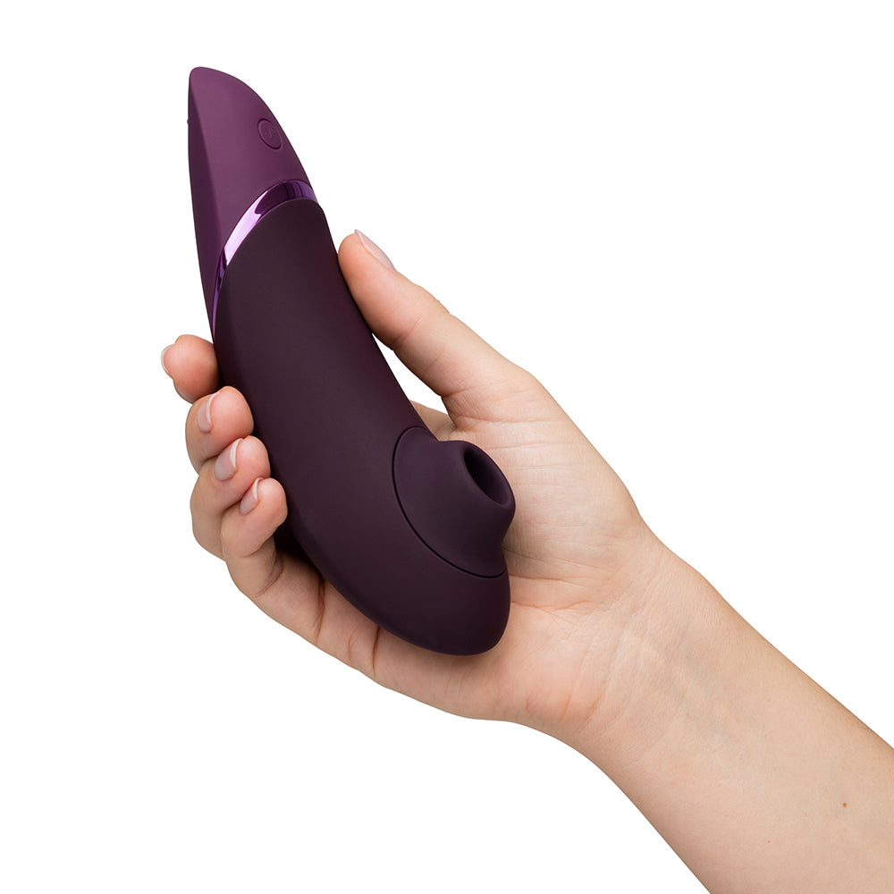 Womanizer Next  Pleasure Air Clitoral Vibrator - Plum