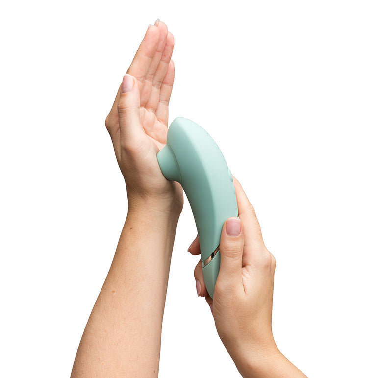 Womanizer Next  Pleasure Air Clitoral Vibrator - Sage Green