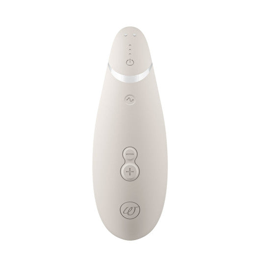 Womanizer Premium 2 Pleasure Air Clitoral Stimulator - Warm Gray