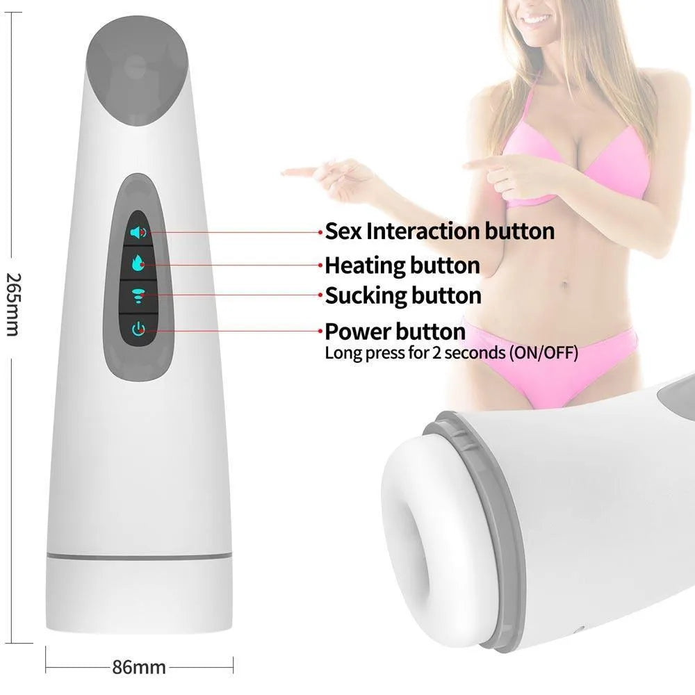 Automatic Air Sucking Blowjob Machine