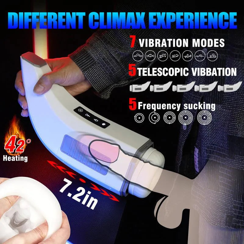 Automatic Air Sucking Blowjob Machine