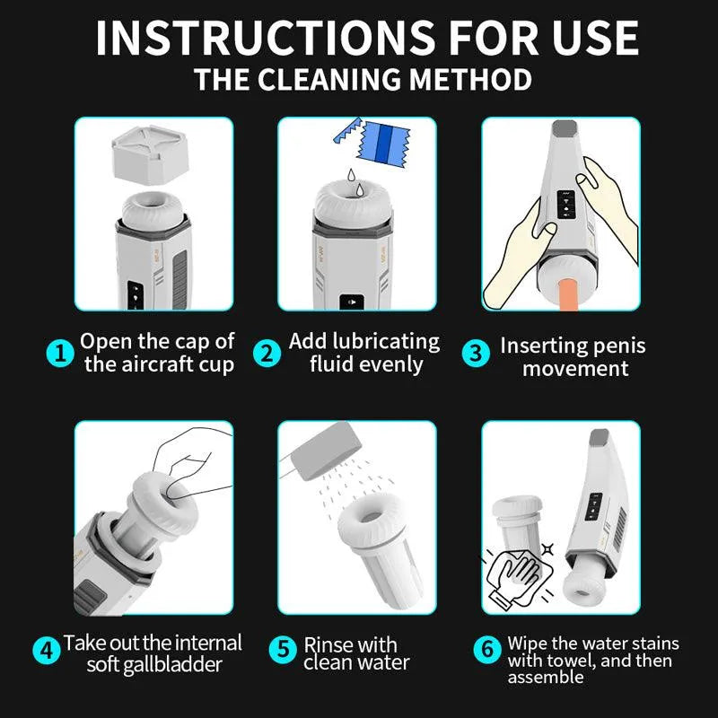 Automatic Air Sucking Blowjob Machine
