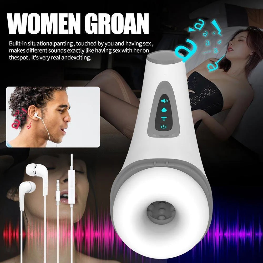 Automatic Air Sucking Blowjob Machine