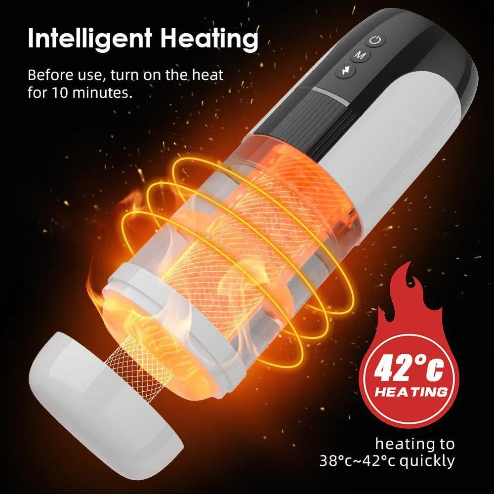 Automatic Thrusting Male Masturbator Sex Toy