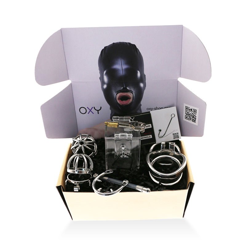 Chastity Discovery Set - Locked in Steel