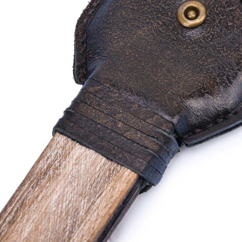 Handmade leather spanking paddle / BDSM Slapper / Whip
