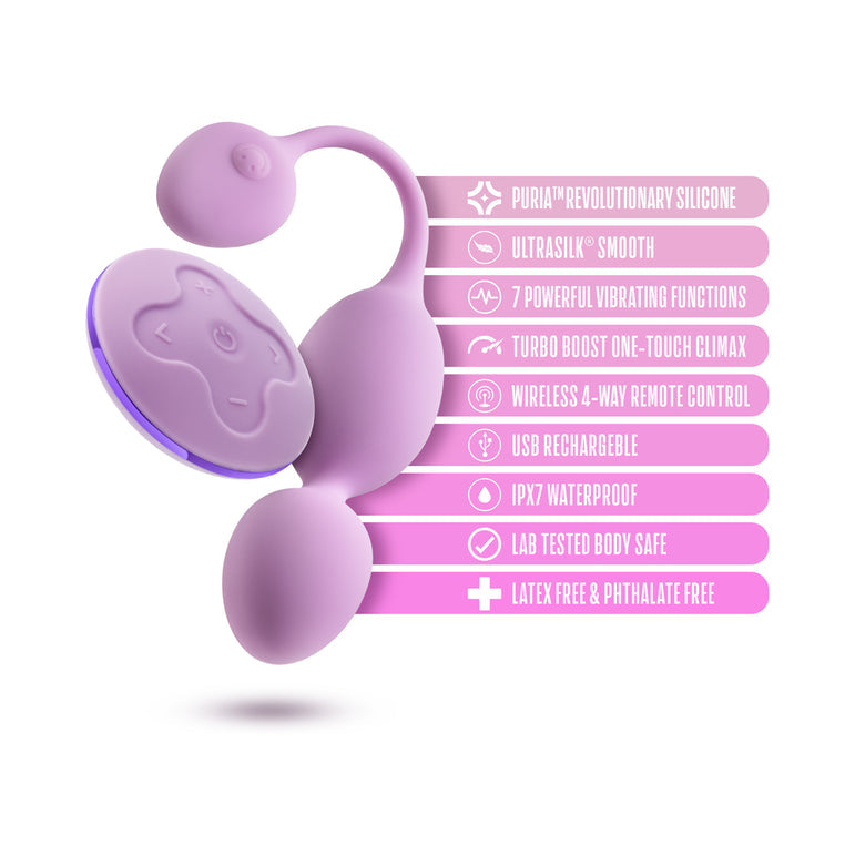 Raine Vibrating Kegel Ball with Remote Control