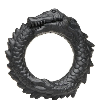Black Caiman Serpent Fantasy Cock Ring