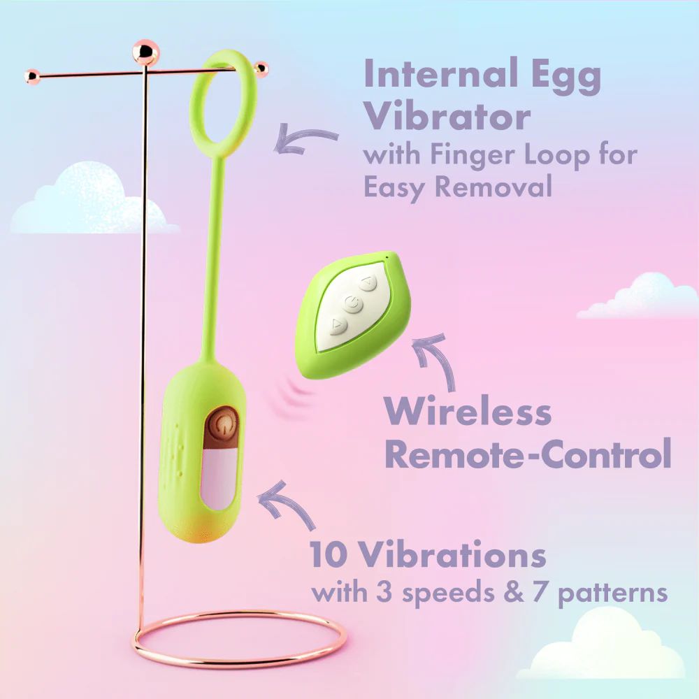 Blooming Bliss First Time Bullet & Egg Vibrators with Charging Case & Remote