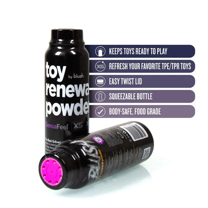 Blush SensaFeel & TPE Toy Renewal Powder 3.4 oz