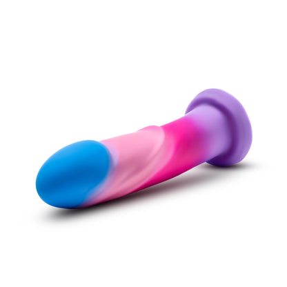 Borealis Dreams 7.75 Inch Girthy Silicone Dildo - Cotton Candy