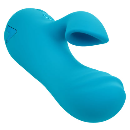 California Dreaming Sunset Beach Seducer Clit Sucking Mini Rabbit Vibrator - Blue