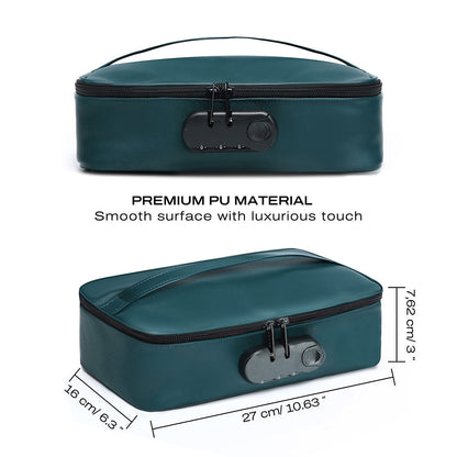 Dorcel Lockable Discreet Emerald Green Storage Box
