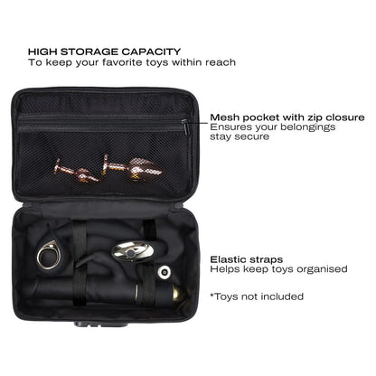 Dorcel Lockable Discreet Gold Storage Box