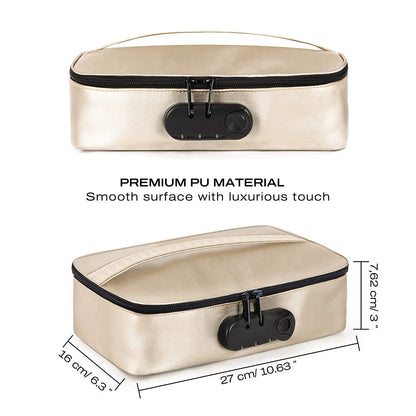Dorcel Lockable Discreet Gold Storage Box