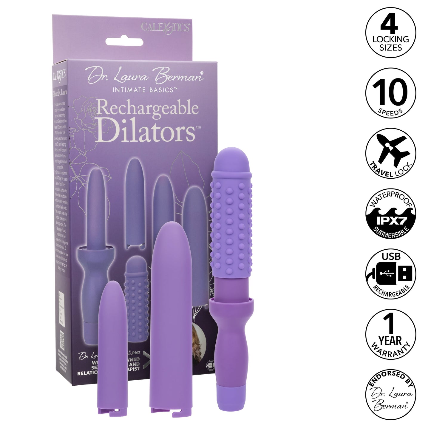 Dr. Laura Berman Vibrating Dilators Set of 4