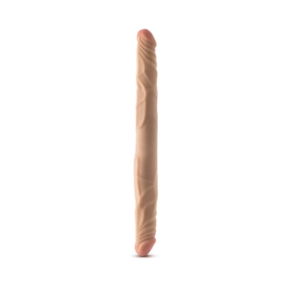Dr. Skin Plus 14 Inch Posable Double Dildo - Vanilla