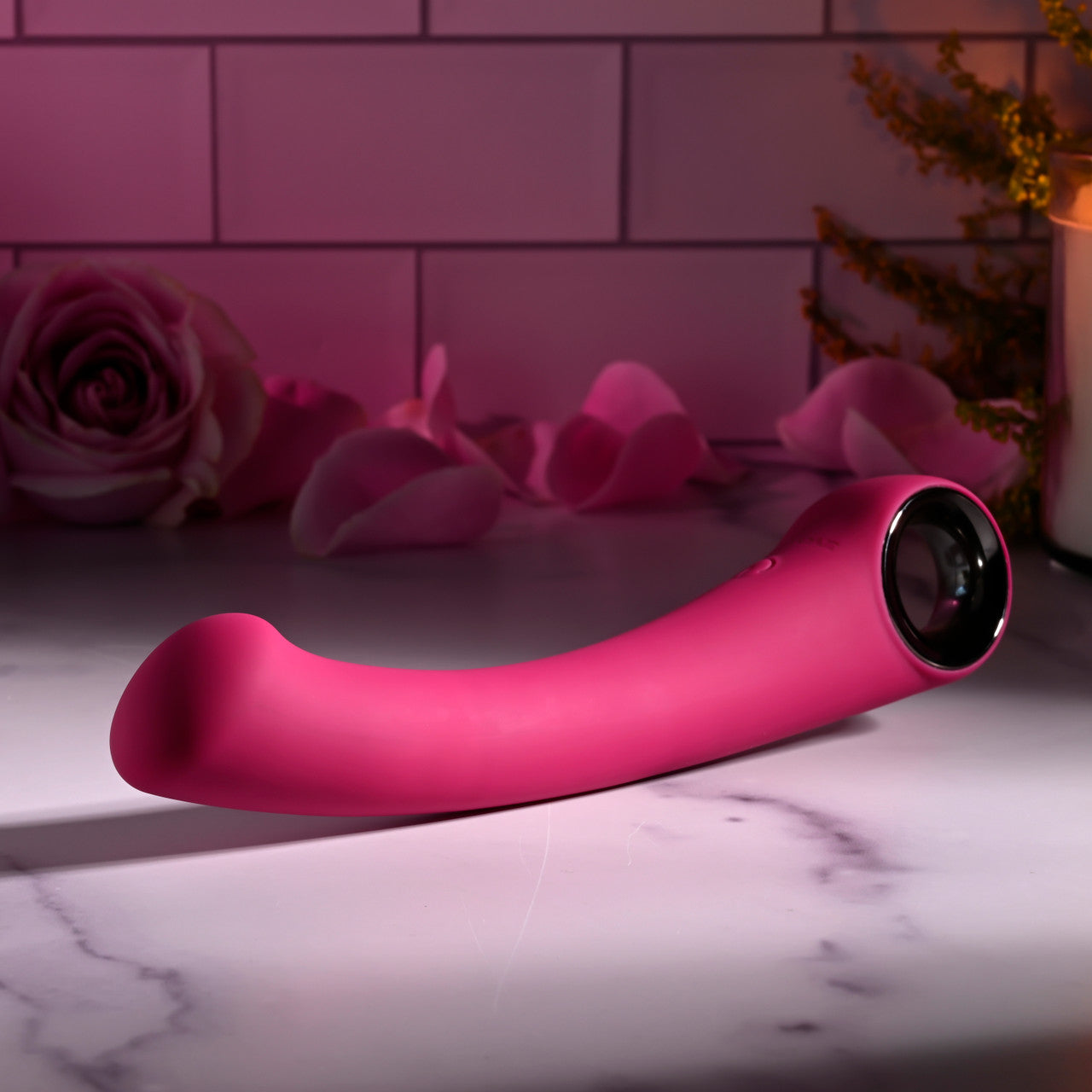 Pleasure Curve G-Spot Vibrator with Finger Loop