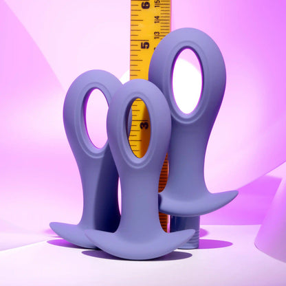 Hole Punch Vibrating 3 Piece Anal Training Set