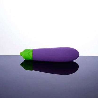 Eggplant Emojibator Ultra Discreet First Time Bullet Vibrator