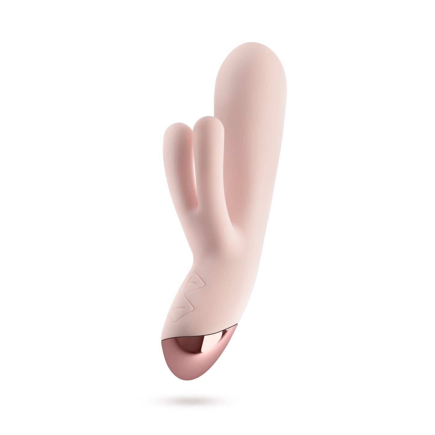 Elora Dual Motor Rabbit Vibrator with Double Teasers - Pale Pink
