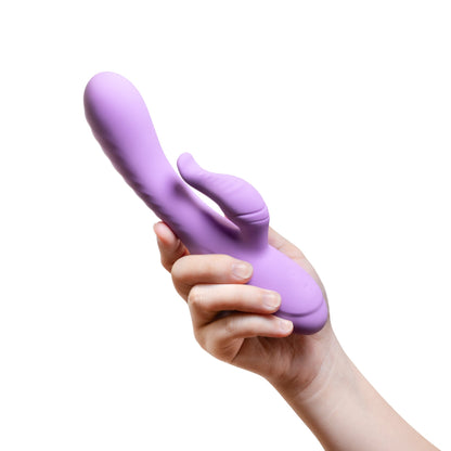 Evelyn Beginner G-Spot Rabbit Vibrator - Purple