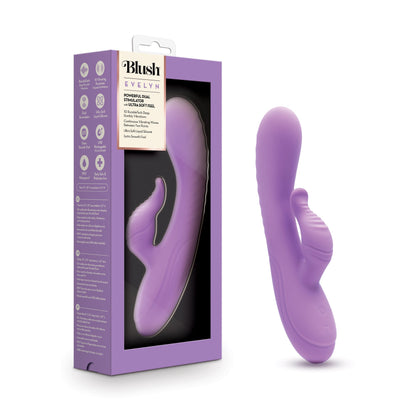 Evelyn Beginner G-Spot Rabbit Vibrator - Purple