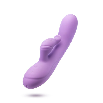 Evelyn Beginner G-Spot Rabbit Vibrator - Purple