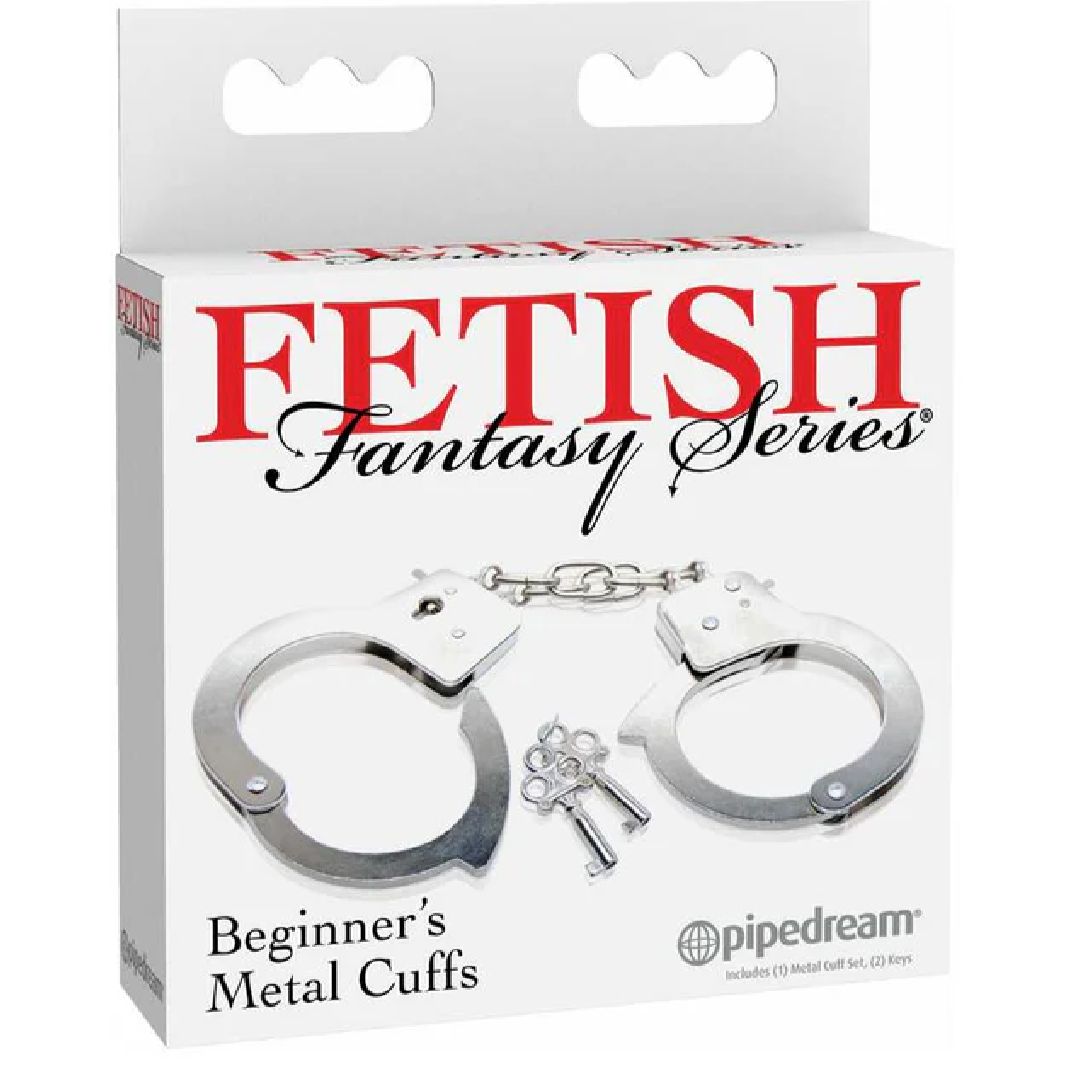 Fetish Fantasy  Beginner's Metal Cuffs