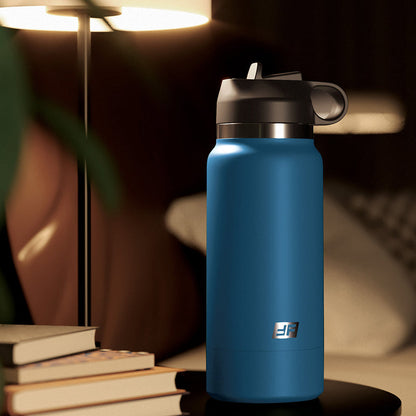 Fuck Flask Private Pleaser Pussy Stroker Disguised as a Water Bottle - Chocolate