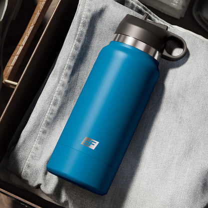 Fuck Flask Private Pleaser Pussy Stroker Disguised as a Water Bottle - Chocolate
