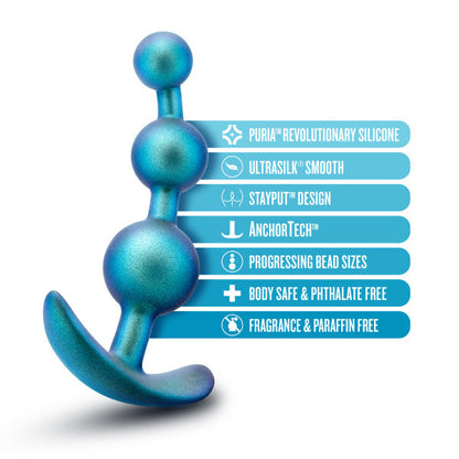 Gamma Silicone Anal Beads & Butt Plug