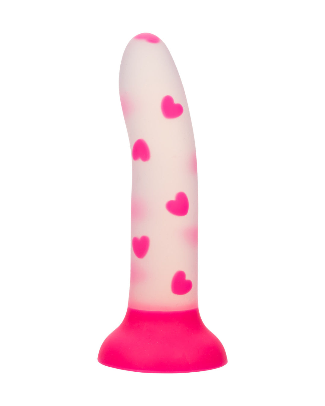 Glow Stick Heart Silicone First Time Glow in the Dark Dildo
