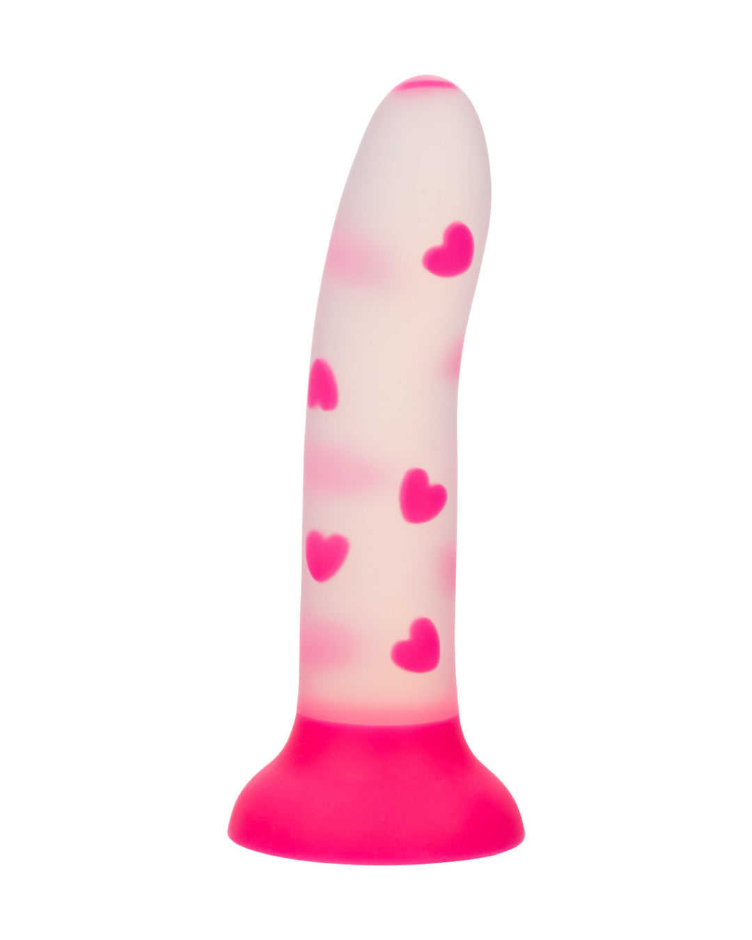 Glow Stick Heart Silicone First Time Glow in the Dark Dildo