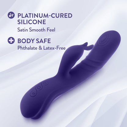 Harper Double Motor G-Spot Caressing Rabbit Vibrator