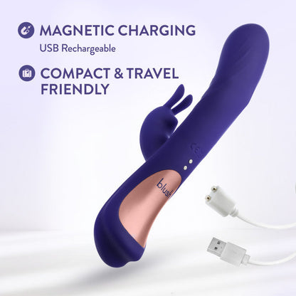 Harper Double Motor G-Spot Caressing Rabbit Vibrator