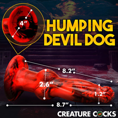 Hell Wolf Thrusting & Vibrating Silicone Werewolf Dildo with Remote