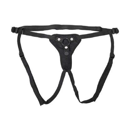 Hidden Pocket Strap On Harness With Remote Control Vibrator